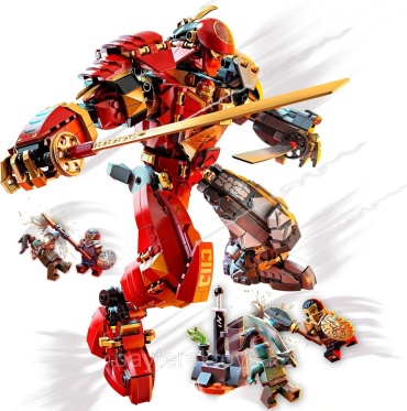 Lari Ninjago Каменный робот огня 11555