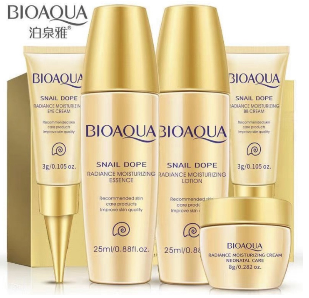 Bioaqua Snail Dope набор по уходу за лицом для женщин