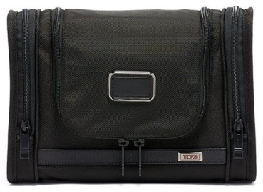 TUMI несессер натуральная кожа, нейлон черный 20.5X30 см