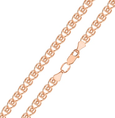 LINEA 8080270П-55 длина 50 см, вес 8.81 г золото, плетение лав