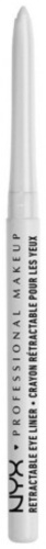 NYX Professional Makeup Retractable Eye Liner карандаш белый 01 white