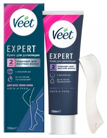 Veet крем для депиляции, для всех зон 100 мл