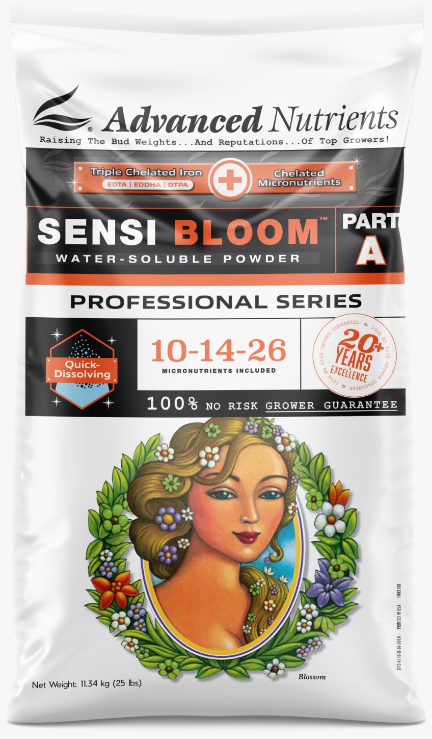 Advanced Nutrients порошок Sensi Bloom Pro А+В 10 kg 20 л 20 кг