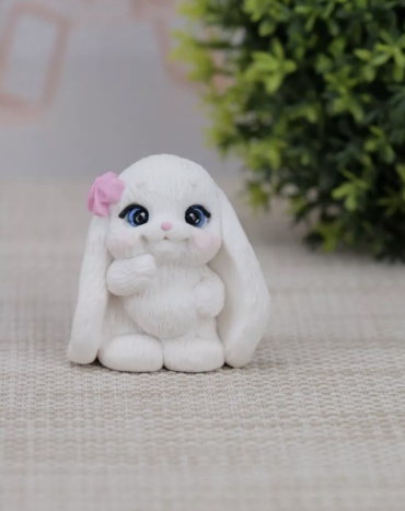 LeMonique Lm mold «Зайка с бантиком» пищевой силикон