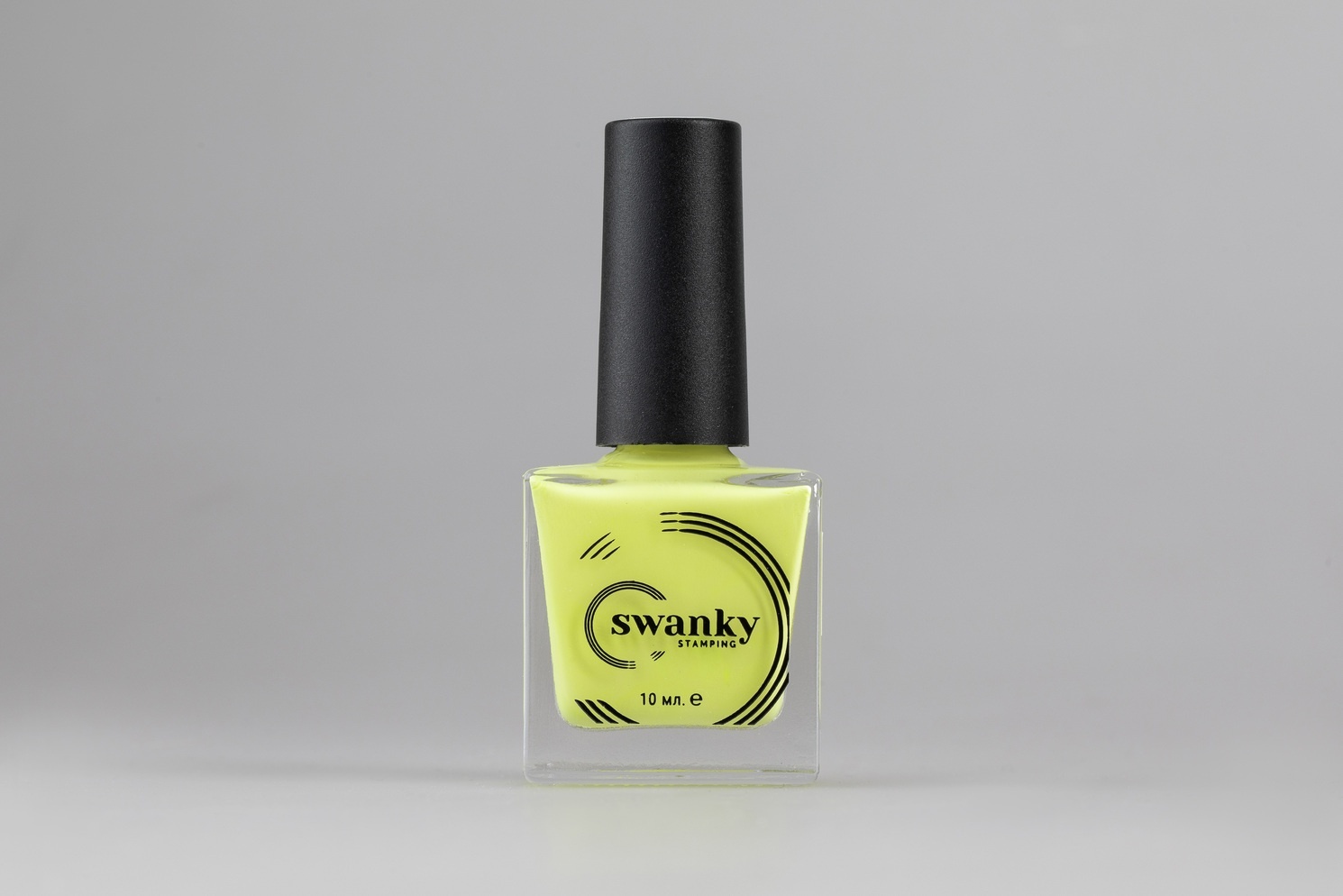 Swanky Stamping лаки для стемпинга 077 лимонно-желтый 10 мл