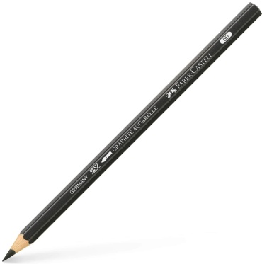 Карандаш ч/г акварельный Faber-Castell "Graphite Aquarelle", 6B, заточен