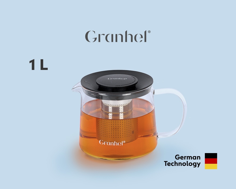 Чайник Granhel Eco line series GP-005 1 л, стекло