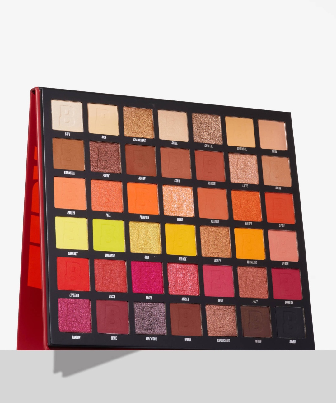 Beauty Bay тени прессованные Fiery 2.0 N