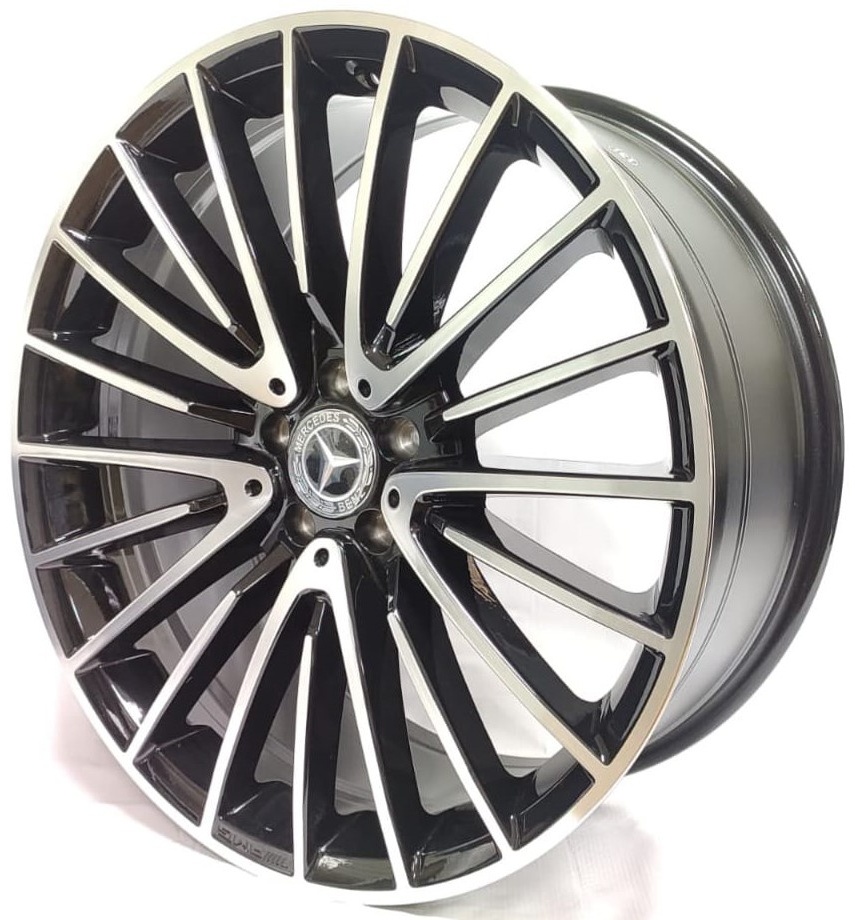Mercedes-Benz 577 9/10x21/5x112 D66.6 ET48 черный, серебристый