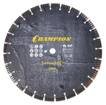 Диск отрезной алмазный 400x25.4х3 мм, Champion C1601