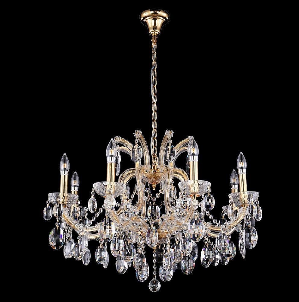 Люстра подвесная Crystal Lux Е14, кол-во ламп: 8 шт