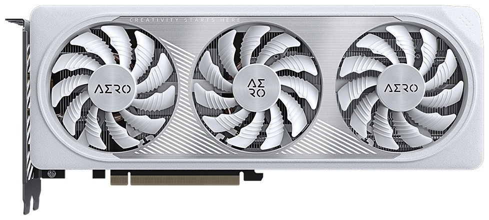 Видеокарта GIGABYTE GeForce RTX 4060 Aero OC GV-N4060AERO OC-8GD 8 Гб