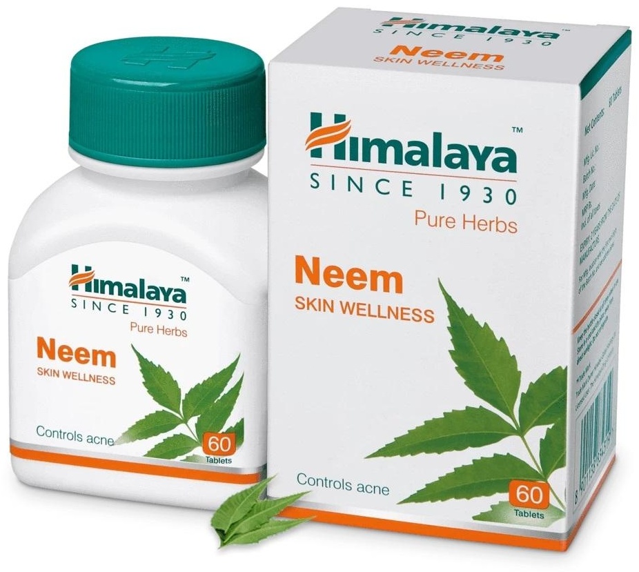 Купить Himalaya Neem Skin Wellness таблетки 60 шт в Алматы – Магазин на ...
