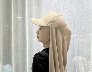 Кепка Muslima style размер универсальный, коричневый