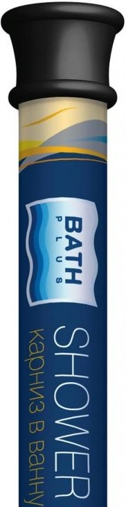 Карниз прямой BATH PLUS 218 см, 82179557