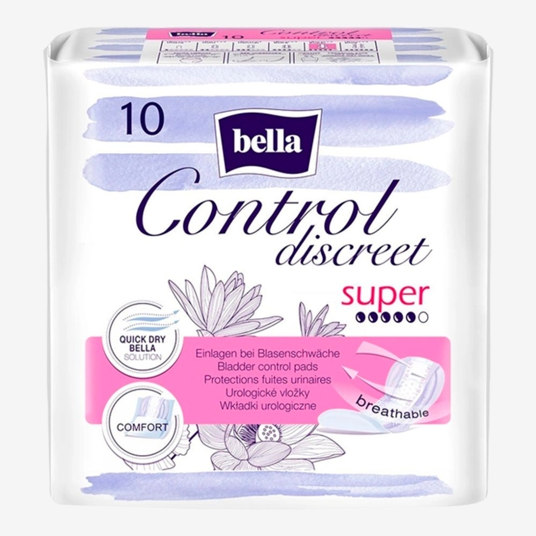 Bella прокладки Control Discreet Super 10 шт