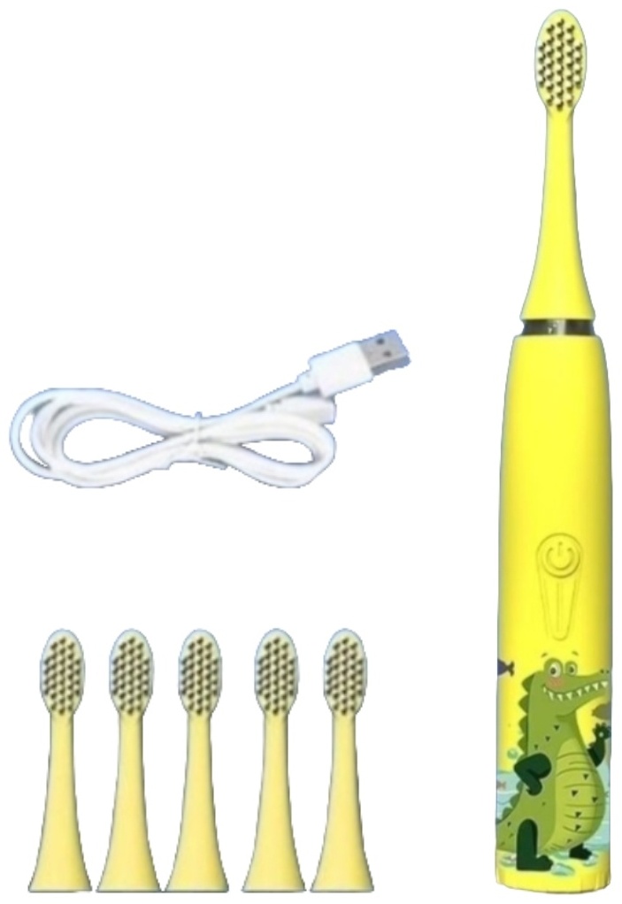 SONIK звуковая щетка AS - 30104 щетина мягкая желтый