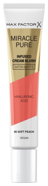Max Factor Miracle Pure Cream Blush румяна 06 soft peach
