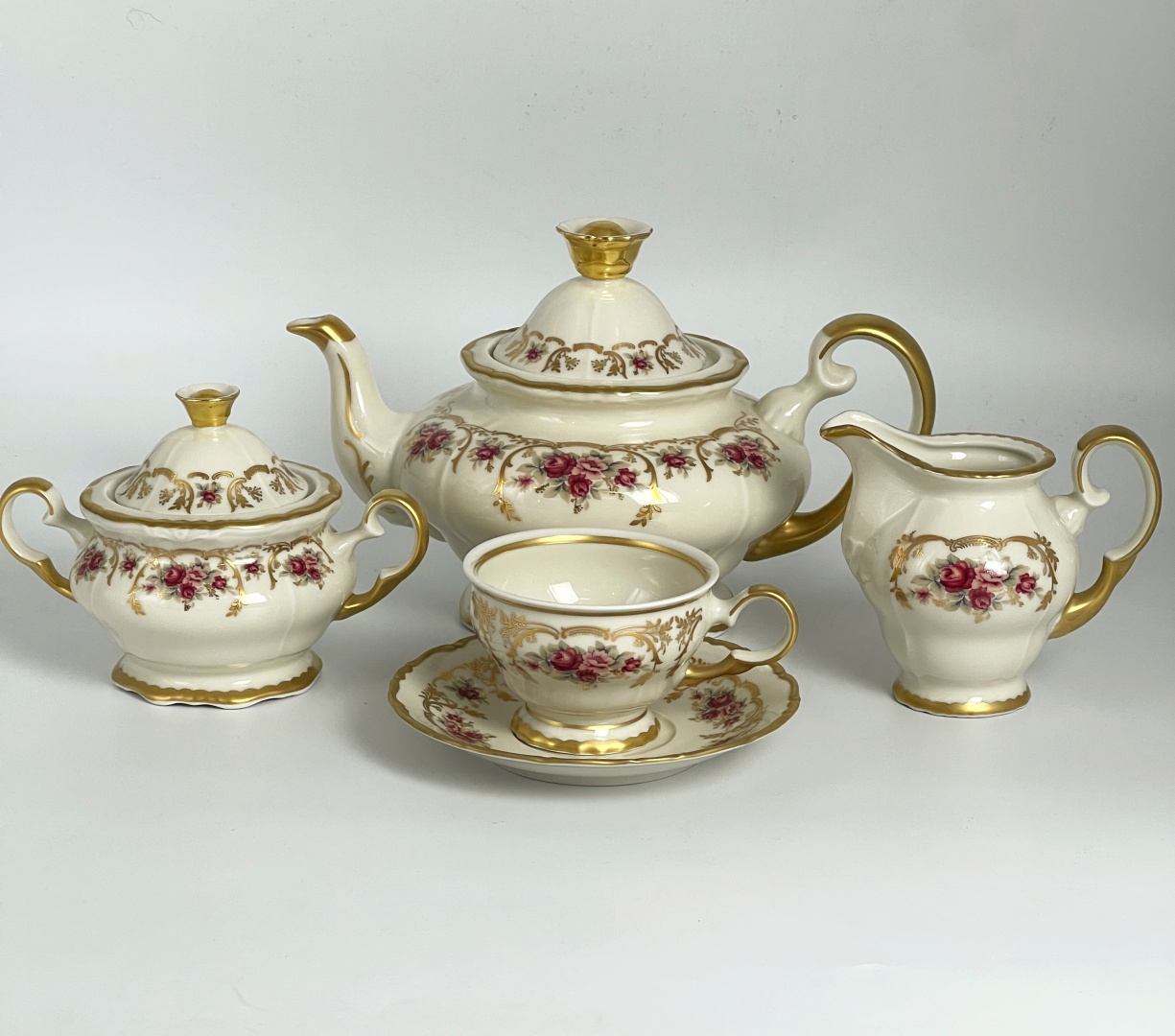 Сервиз на 6 персон Thun 1794 , предметов: 17, чайный, фарфор