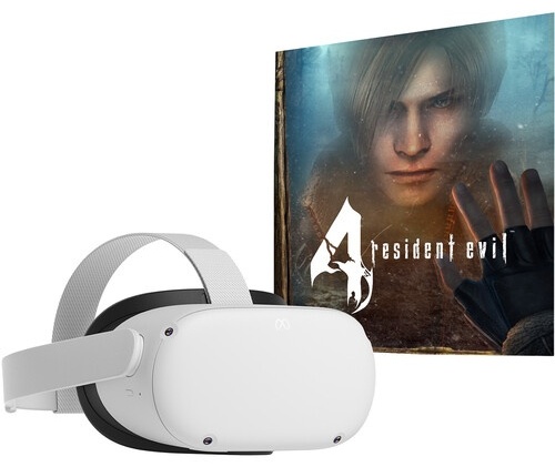 Купить Очки виртуальной реальности Meta Quest 2 + Resident Evil в ...