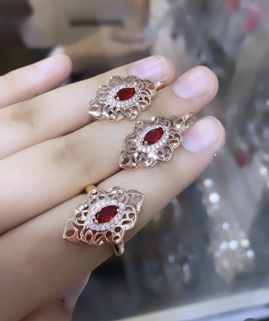 Xuping Jewelry медицинская сталь, фианит
