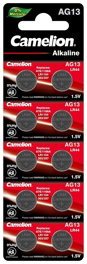 Купить Батарейка LR44 Camelion 10 шт в Алматы – Магазин на Kaspi.kz