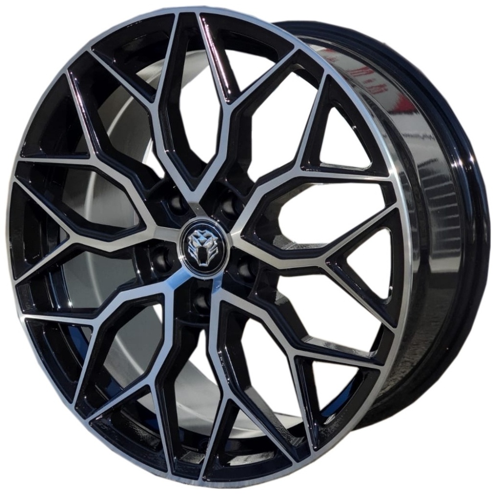 DWS 103 6.5x15/4x100 D67.1 ET35 черный, серебристый