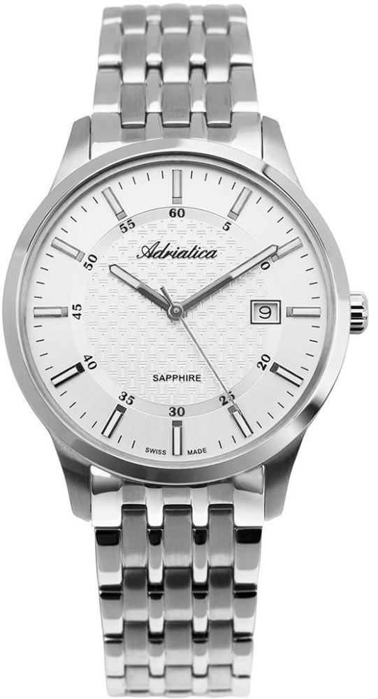 Кварцевые Adriatica A1256.5113QC нержавеющая сталь