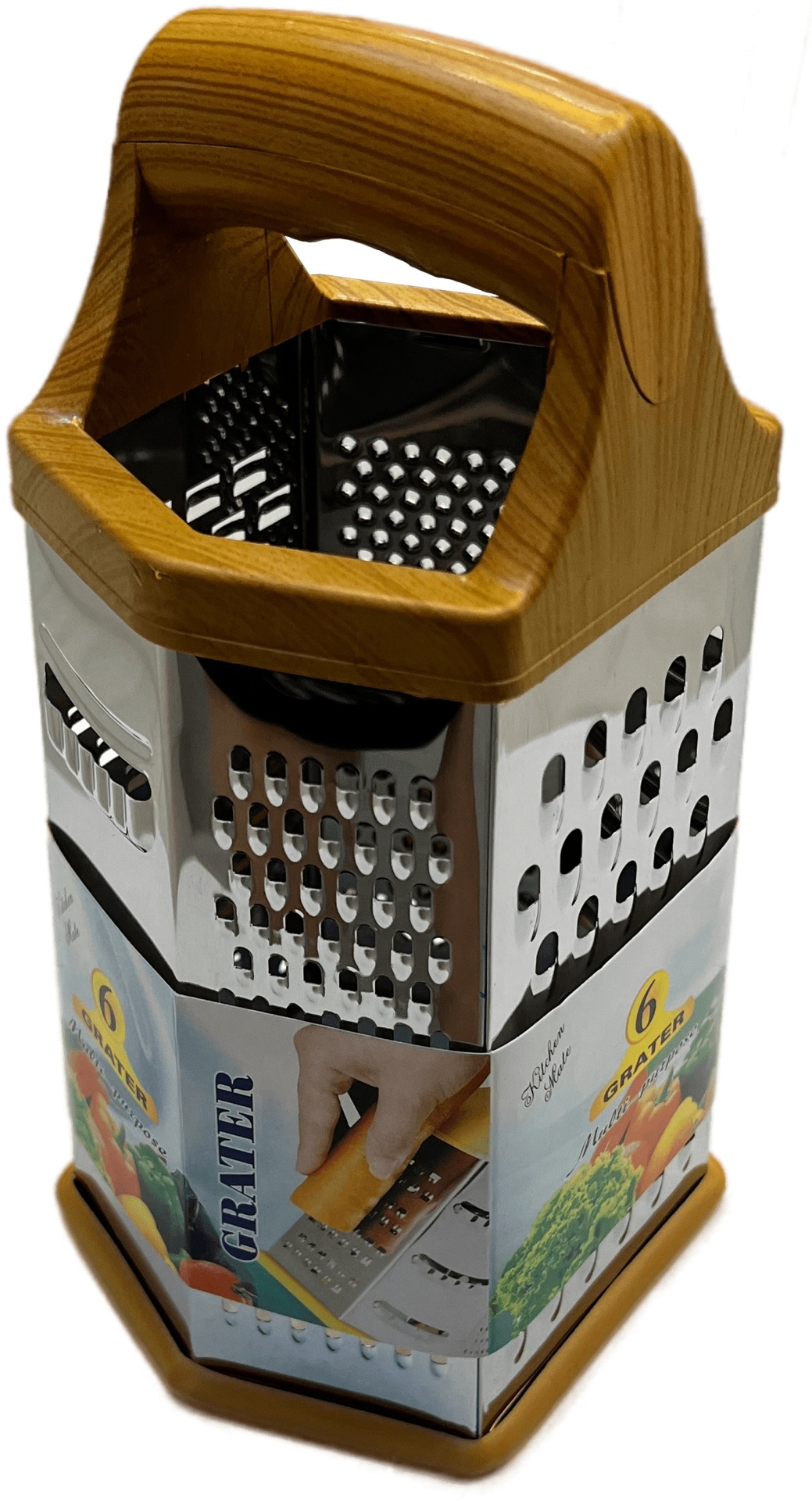 GRATER терка 2119411629484, дерево, нерж.сталь