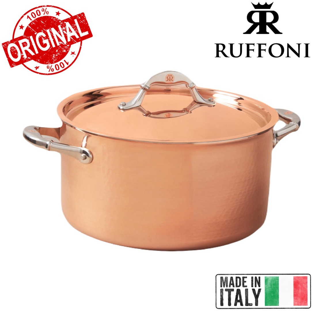 Кастрюля 7.5 л, RUFFONI Italy Handcrafted Symphonia Cupra 26 см медь