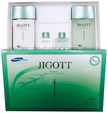 JIGOTT Well Being Greentea набор по уходу за лицом для мужчин