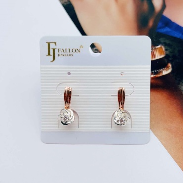 Серьги Fallon Jewelry бижутерный сплав, ювелирный сплав, медицинское золото, кристалл