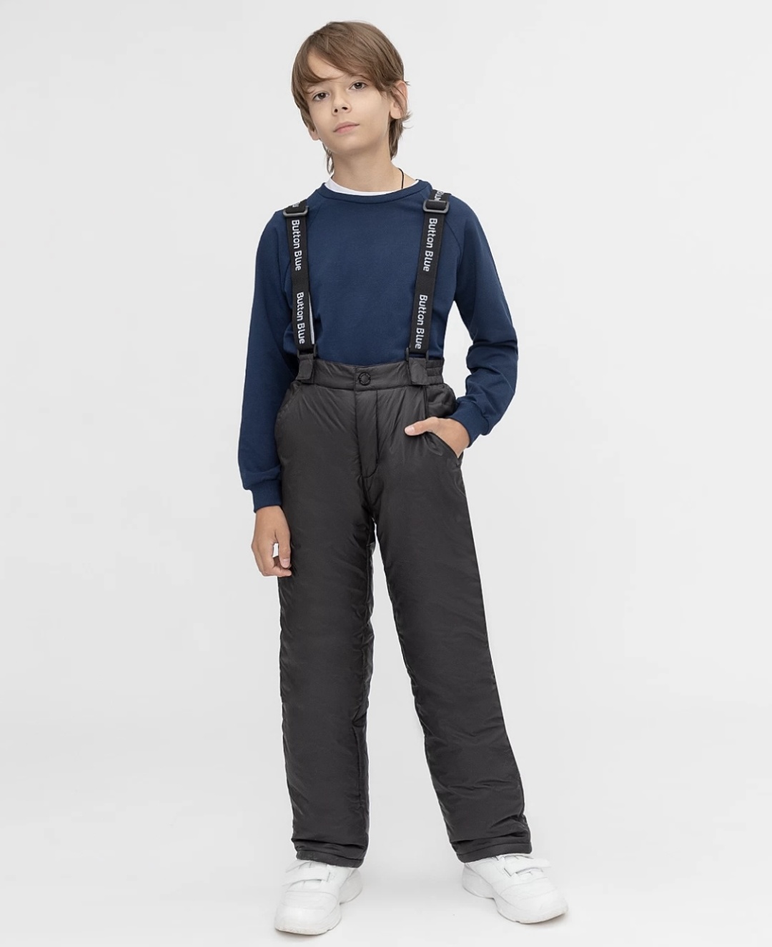 Комплект с брюками Button Blue черный