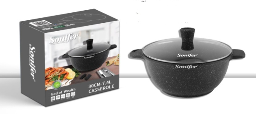 Казан Sonifer 7.4 л, керамика