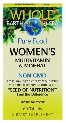 Natural Factors мультивитамины Womens Multivitamin & Mineral 60 таблеток