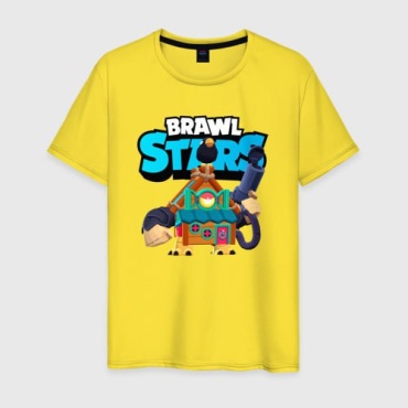 Футболка Бравл Старс 8-БИТ Brawl Stars TMH_TREND.KZ желтый