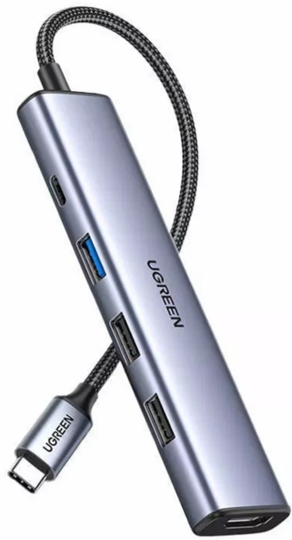 Док-станция Ugreen CM478 (15495) серебристый