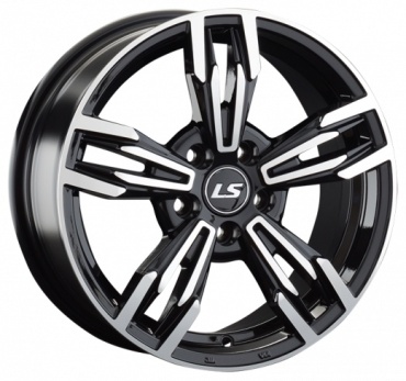 LS LS844 6.5x15/4x114.3 D67.1 ET35 4 диска черный