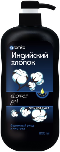 Aromika Indian cotton гель 800 мл