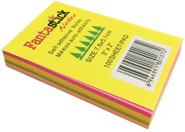 Блок-разделитель FantaStick FK-N203, бумага, 100 шт