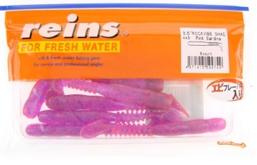 Силикон Reins Rockvibe Shad 3.5" 443 Pink Sardine