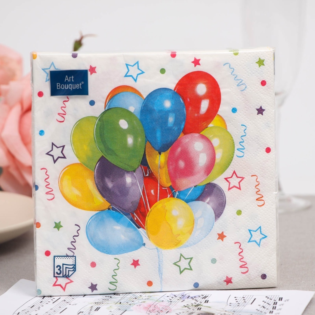 Бумажные салфетки Art Bouquet 37396 20 шт