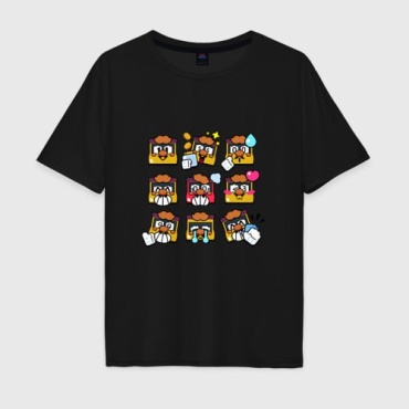 Футболка Бравл Старс Грифф Brawl Stars TMH_TREND.KZ черный