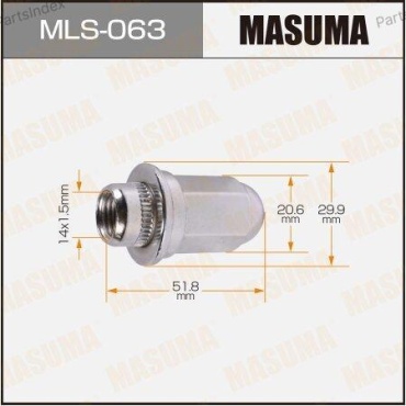 MASUMA Гайка Крепления Колеса MLS063