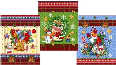 Набор полотенец ALICE 45x60 см, хлопок, ткань вафельная, 3 шт,