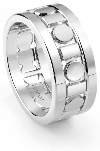 Damiani 20093671 размер 17.4 вес 9.1 г золото, без вставок