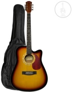 Гитара акустическая Adagio SB KN41 MuzLife коричневый