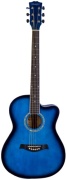 Гитара акустическая Adagio MDF3917 синий, голубой