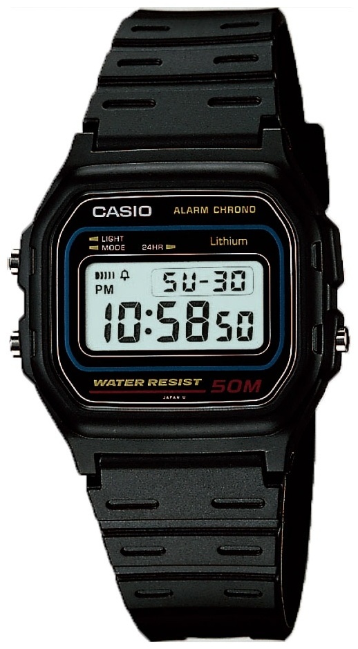 Купить Часы Кварцевые CASIO W-59-1VQ пластик в Алматы – Магазин на Kaspi.kz