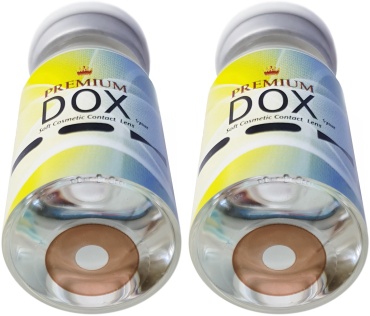 Контактные линзы DOX Natural Brown -5 кривизна 8.6 на год 2 шт